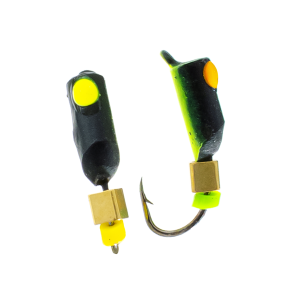 Мормышка вольфрамовая |137| Столбик с кубиком Gold 2.5 0,65g