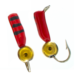 Мормышка вольфрамовая |105| Столбик с латунным шаром 2 0,51g Мормышка вольфрамовая |105| Столбик с латунным шаром 2 0,51g