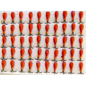 Мормышка литая Парус чертик "Red" (50шт\уп)