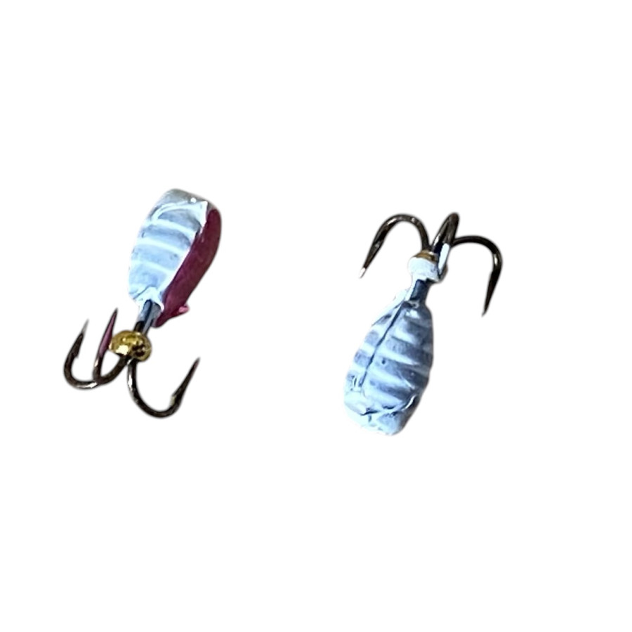 Блешня лита Парус чортик-1 з вертикальним отвором "White" (50шт\уп) Блешня лита Парус чортик-1 з вертикальним отвором "White" (50шт\уп)