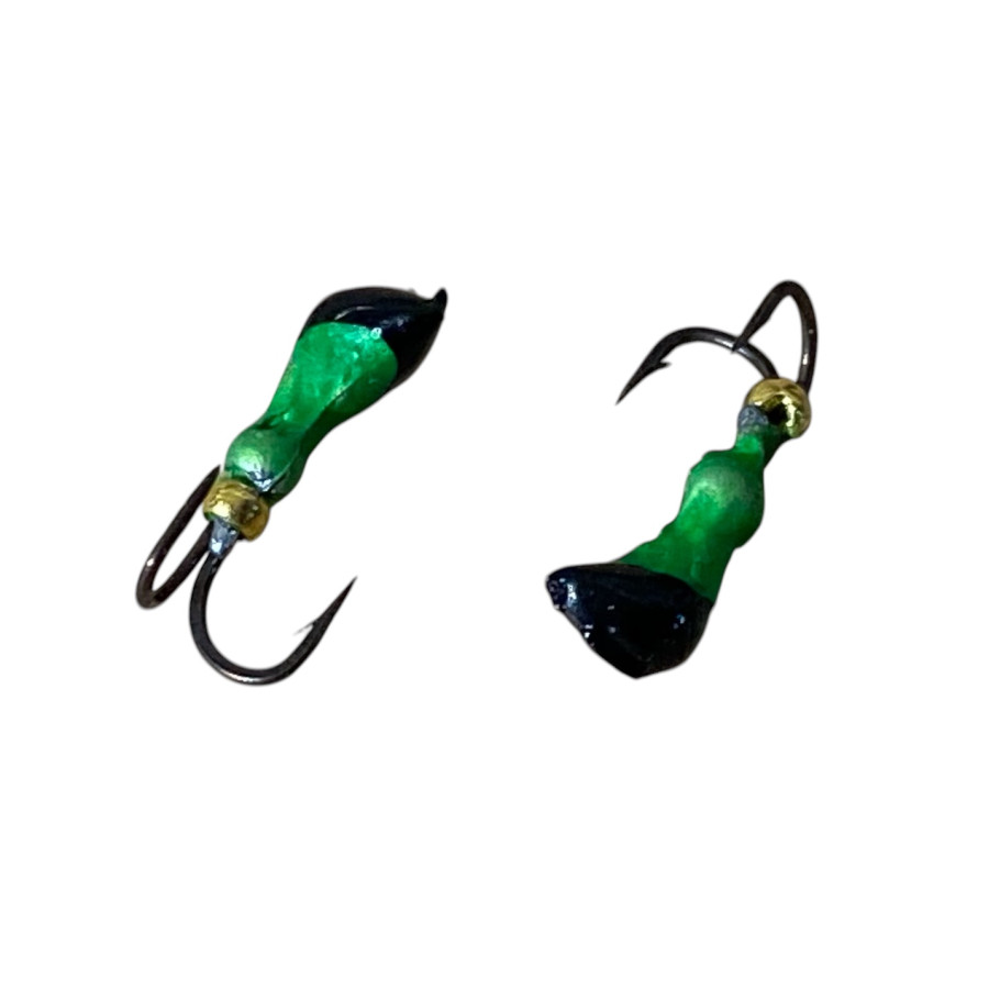 Блешня лита Парус коза "Green-Black" (50шт\уп) Блешня лита Парус коза "Green-Black" (50шт\уп)