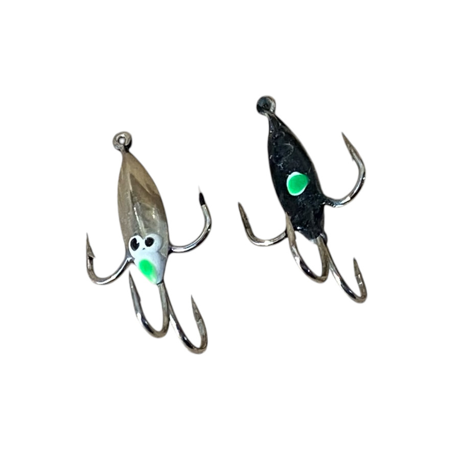 Зимова блешня "Каракатиця-14" Silver 1,5g 30шт\уп Зимова блешня "Каракатиця-14" Silver 1,5g 30шт\уп