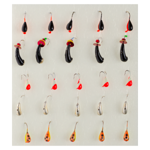 Мормишка вольфрамова у наборі Stream #16 Мормишка вольфрамова у наборі Stream #16