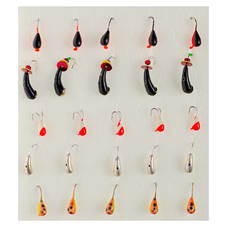 Мормишка вольфрамова у наборі Stream #16 Мормишка вольфрамова у наборі Stream #16