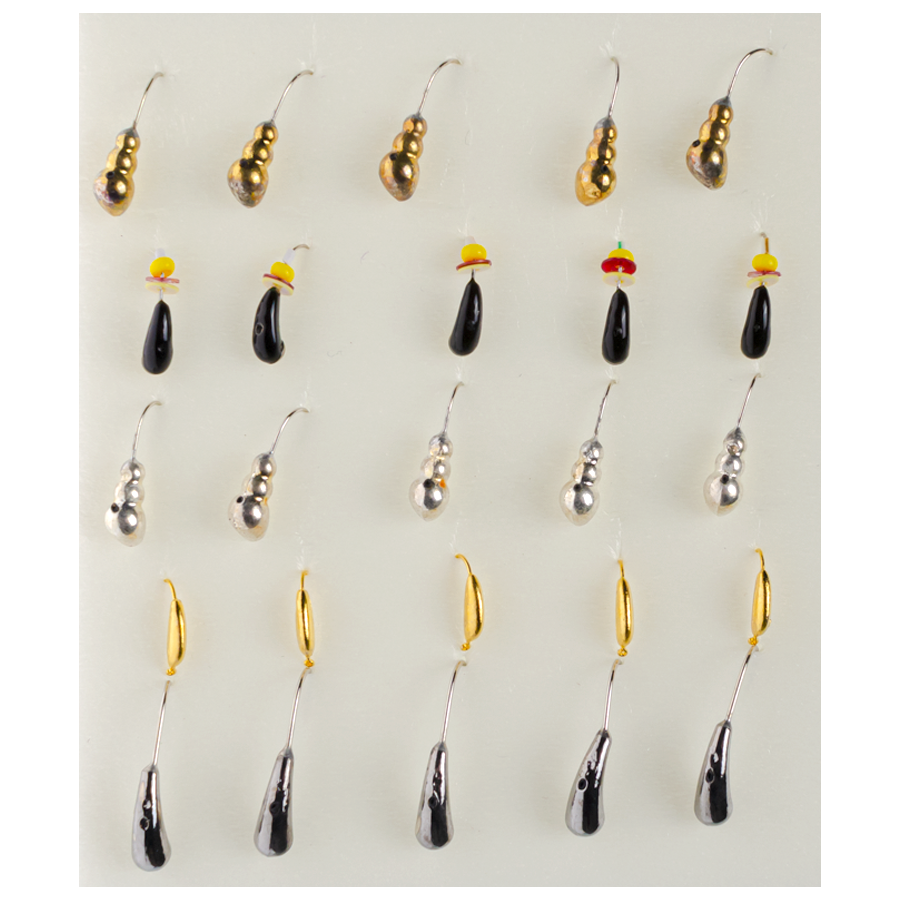 Мормишка вольфрамова у наборі Stream #57 Мормишка вольфрамова у наборі Stream #57