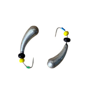 Мормышка вольфрамовая Stream Уралка с отверствием 12mm 1.50g col.080