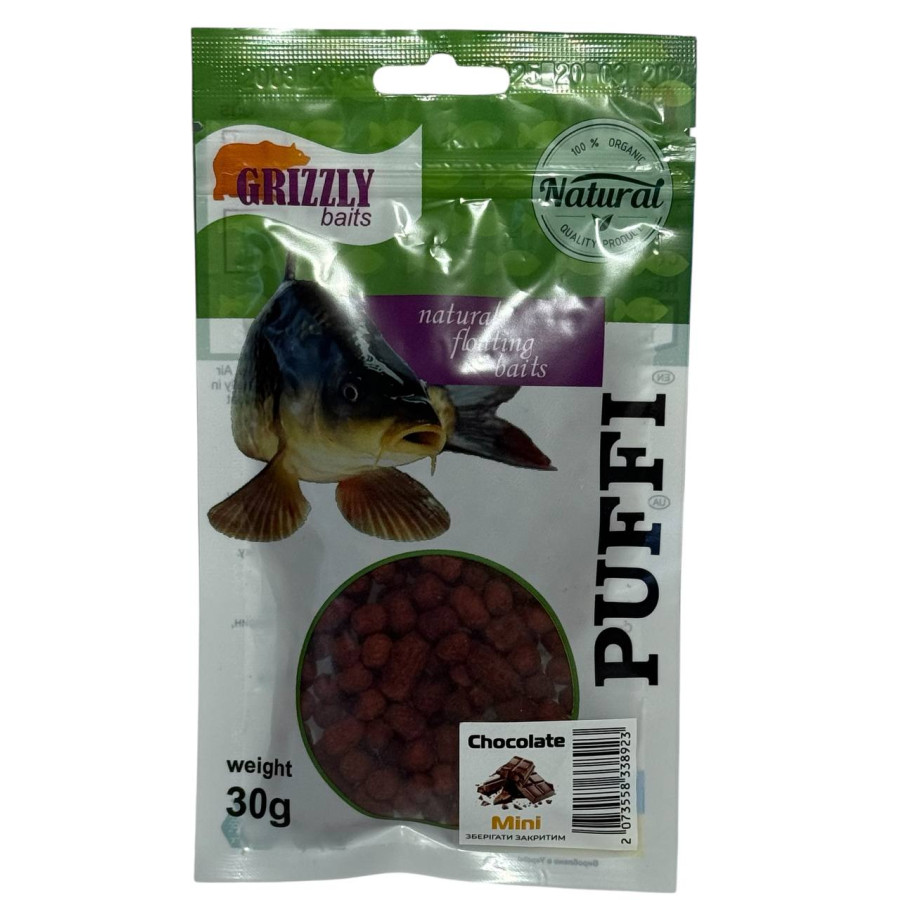Повітряне тісто Grizzly baits Шоколад mini 30g