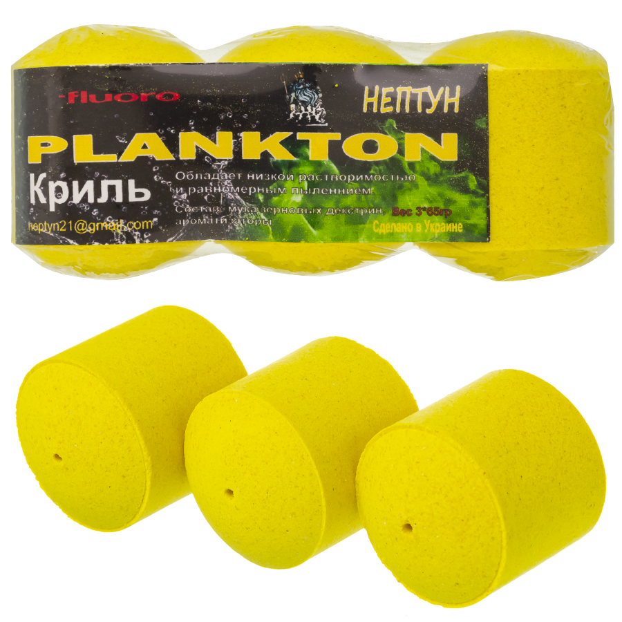 Технопланктон Нептун Fluo XXL "Кріль" 195g