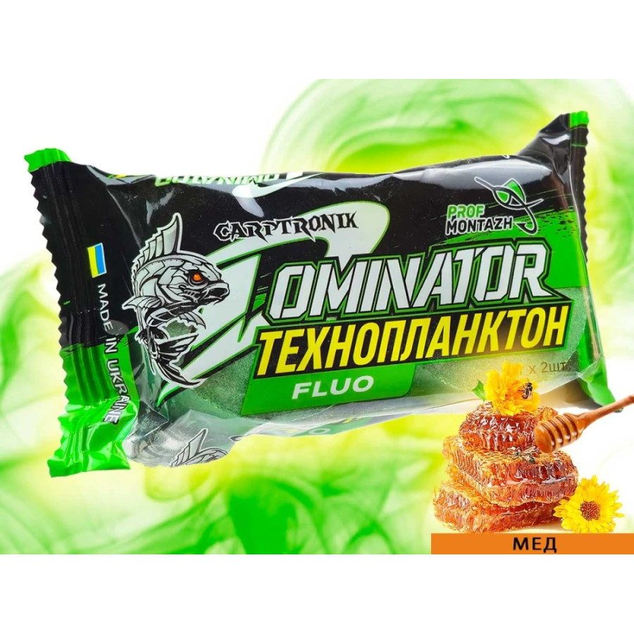 Технопланктон DOMINATOR FLUORO Dance Smoke (2х90г) Мёд