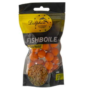 Бойлы тонущие Dolphin 16mm Опарыш 100g Бойлы тонущие Dolphin 16mm Опарыш 100g