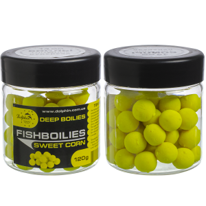 Бойлы тонущие Dolphin 14mm Кукуруза 120g