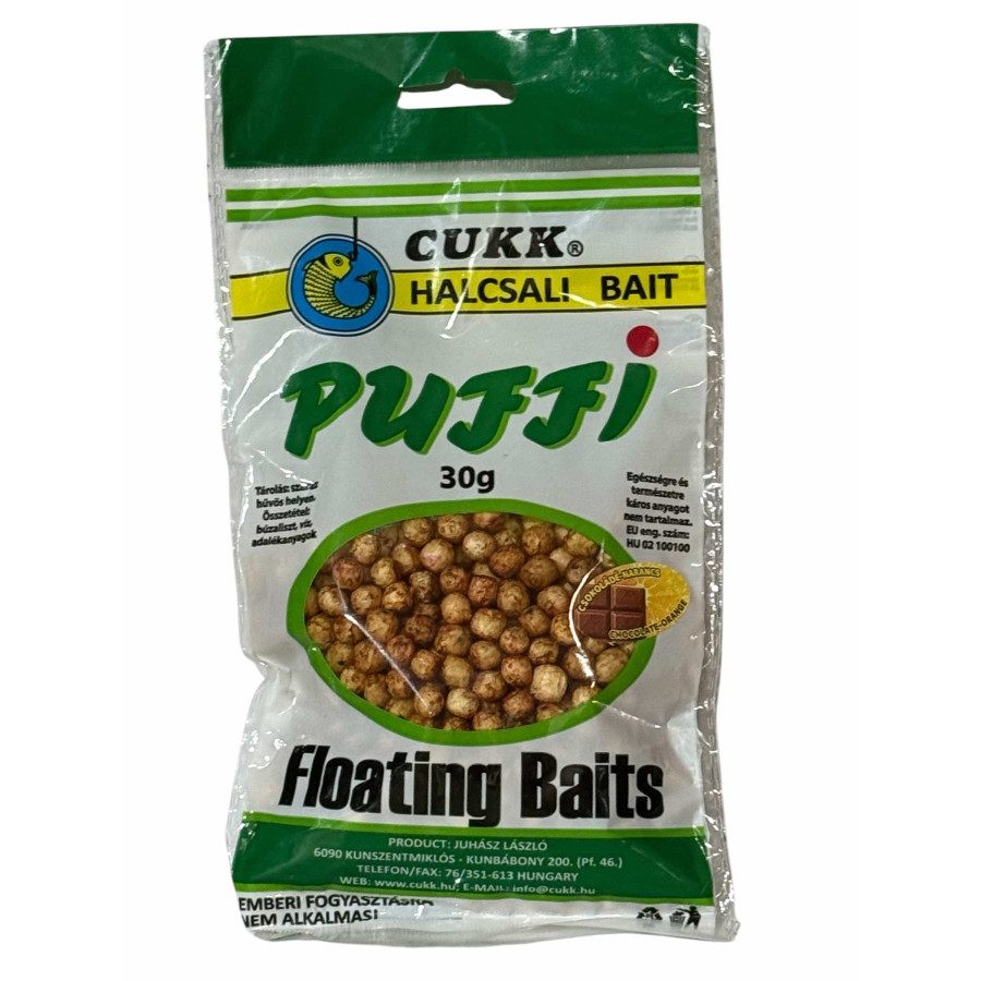 Повітряне тісто CUKK PUFFI ШОКОЛАД-АПЕЛЬСИН MINI 30g