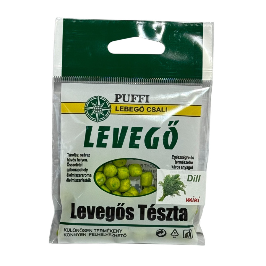 Повітряне тісто (Levegos teszta) PUFFI LEVEGO Dill (кріп) mini