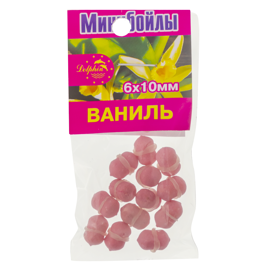 Міні-Бойли тонущі Dolphin 8X14mm "ваніль"