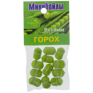 Мини-бойлы тонущие Dolphin 8X14mm "горох" Мини-бойлы тонущие Dolphin 8X14mm "горох"