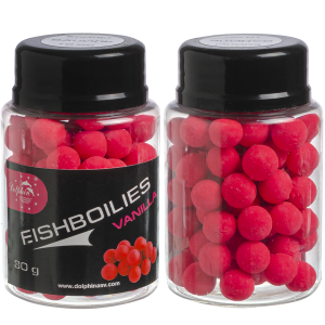 Бойлы тонущие Dolphin 10mm Ваниль 80g Бойлы тонущие Dolphin 10mm Ваниль 80g