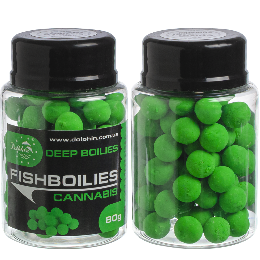 Бойли тонущі Dolphin 10mm Конопля 80g