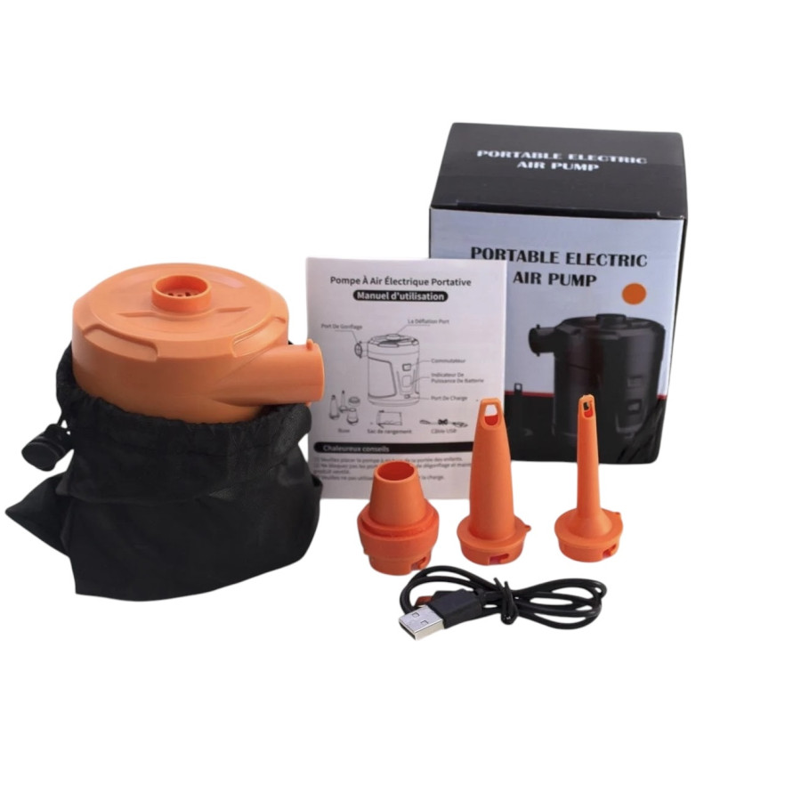 Насос LW-A-2004 5200mAh USB col. Оранжевый Насос LW-A-2004 5200mAh USB col. Оранжевый