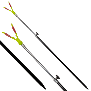 Підставка під сигналізатор на закруткі метал жовто червона 1,20m