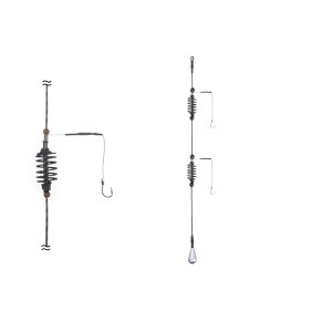 ПрофМонтаж снасть готовая cупер карась на две пружины 25g ПрофМонтаж снасть готовая cупер карась на две пружины 25g