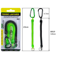 Пружинный ретривер ProfMontazh Fishing Lanyards до 140 см