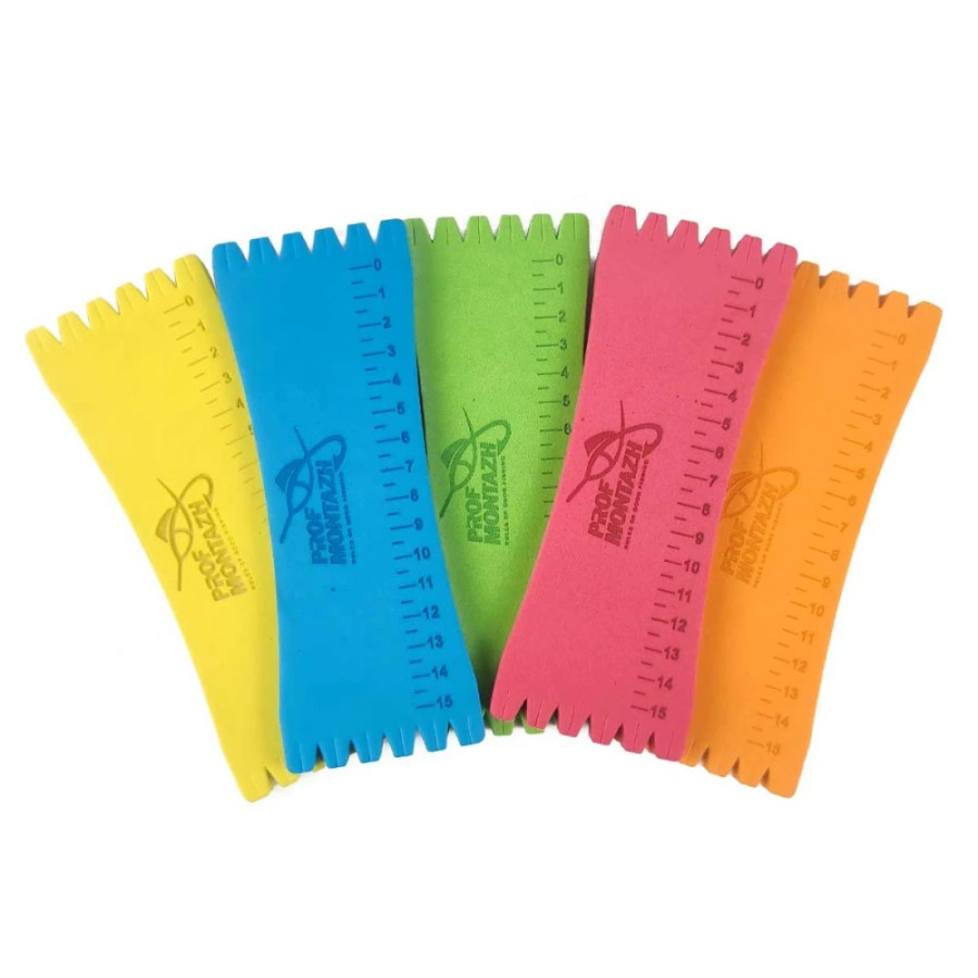 Мотовило-повідочниця з лінійкою EVA 6,5х18см