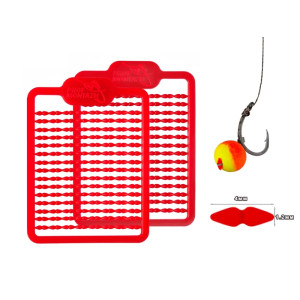 Стопор для насадок Micro Stops For Baits (Red)