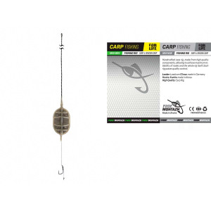 ПрофМонтаж годівниця Короп-FLAT BIG на лідкорі (бойлова 1 гачок.) 60гр.