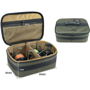 Жесткий чехол для 2 катушек 30х21х14см Жесткий чехол для 2 катушек 30х21х14см