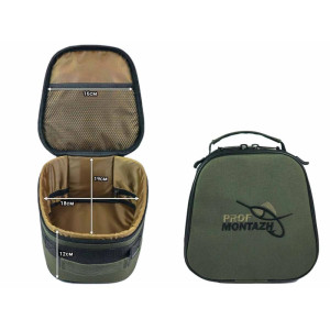 Жесткий чехол для 1 катушки 18х19х12см Жесткий чехол для 1 катушки 18х19х12см