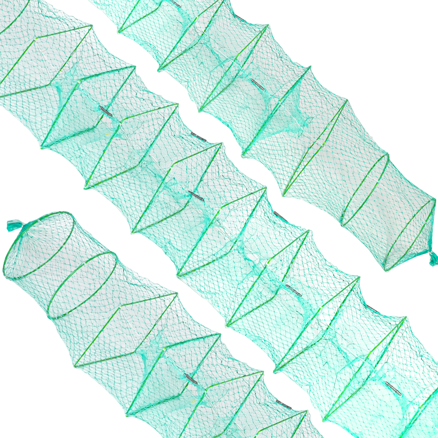 Раколовка гармошка крупная сетка 3.00м Раколовка гармошка крупная сетка 3.00м