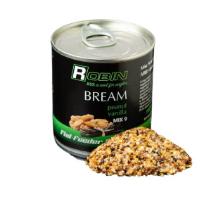 MIX-9 зерен ROBIN Лещ Арахис-Ваниль 200 ml. ж/б