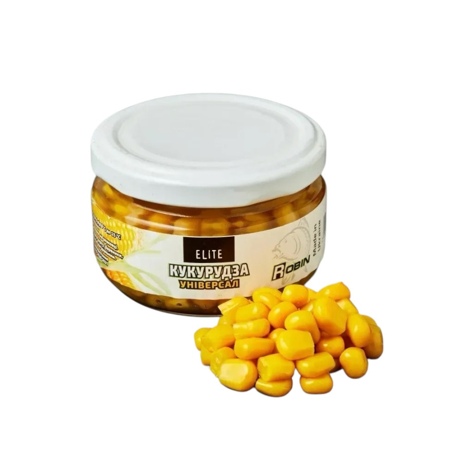 Кукуруза концерв. ELITE ROBIN Натуральная 125ml