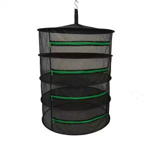 Сушарка кругла для риби, грибів, фруктів 60х60х70см на 4 полиці