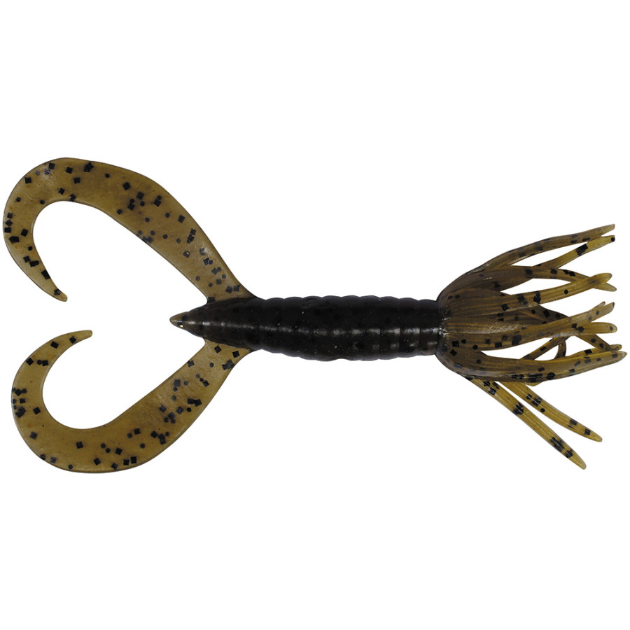 Силикон Keitech Little Spider 3" ц:101 green pumpkin pp
