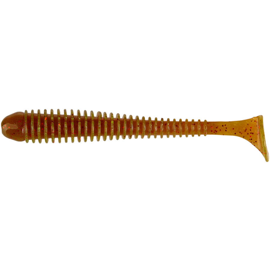 Силикон Keitech Swing Impact 4" ц:pal#07 motoroil red flake