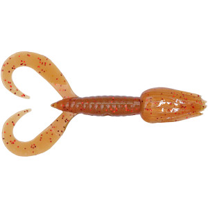 Силикон Keitech Little Spider 3.5" ц:pal#07 motoroil red flake