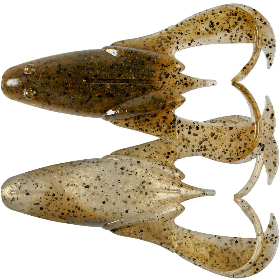 Силикон Keitech Noisy Flapper 3.5" ц:465 green pumpkin frog