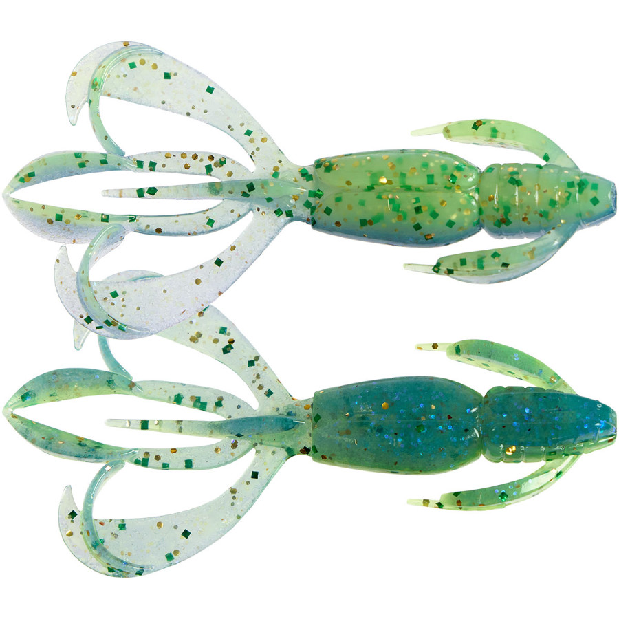 Силікон Keitech Crazy Flapper 4.4" к:EA#17 midnight chart back