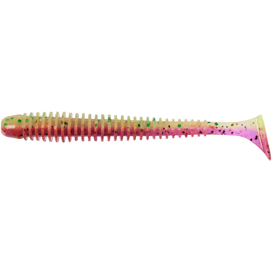 Силикон Keitech Swing Impact 4.5" ц:ea#18 mystic lime chart