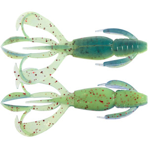 Силікон Keitech Crazy Flapper 2.4" ц:EA#20 violet chart red fl