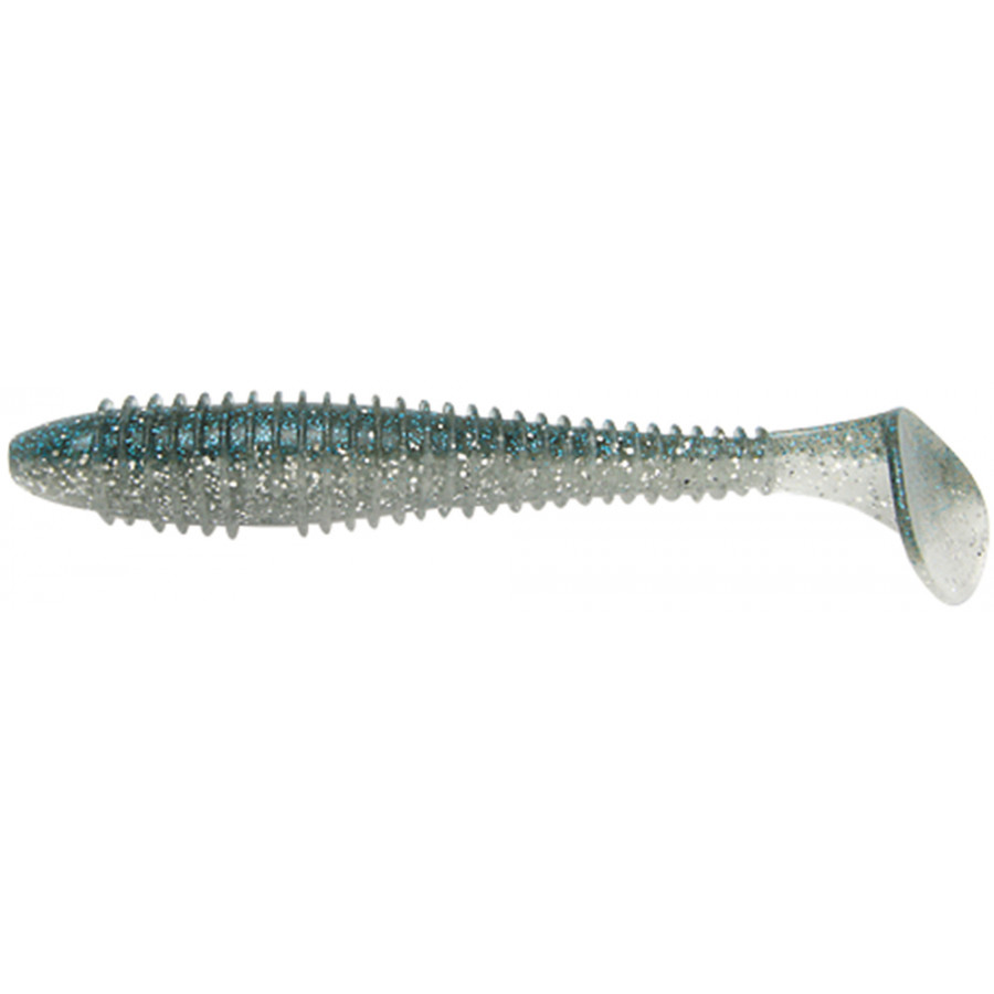 Силикон Keitech Swing Impact FAT 3.8" 431 silver shiner