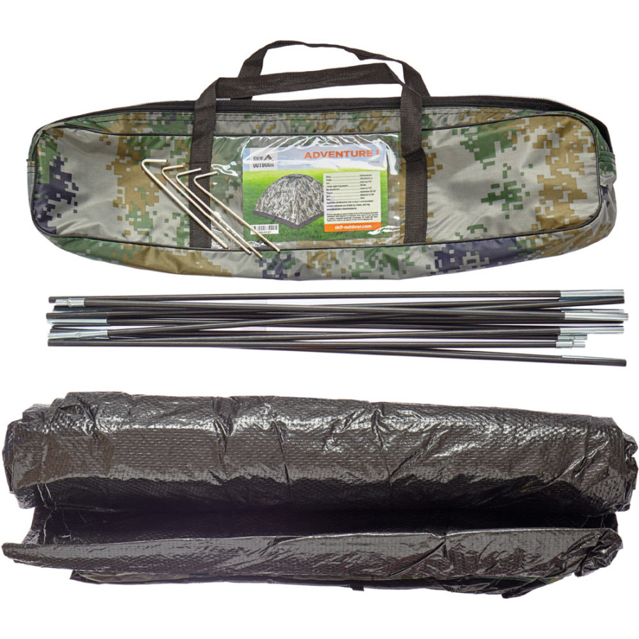 Палатка Skif Outdoor Adventure I 200x200 см Camo Палатка Skif Outdoor Adventure I 200x200 см Camo
