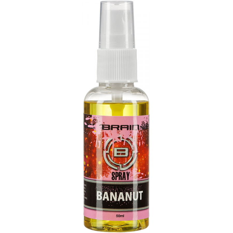 Спрей Brain F1 Bananut (банан з кокосом) 50ml Спрей Brain F1 Bananut (банан з кокосом) 50ml