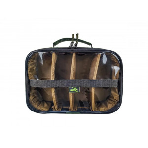 Сумка для аксессуаров с прозрачным верхом на 4 отсека 33х22х9см Сумка для аксессуаров с прозрачным верхом на 4 отсека 33х22х9см
