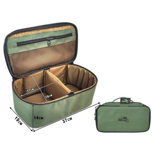 Полужесткая сумка под 2 катушки 37х19х14см Полужесткая сумка под 2 катушки 37х19х14см