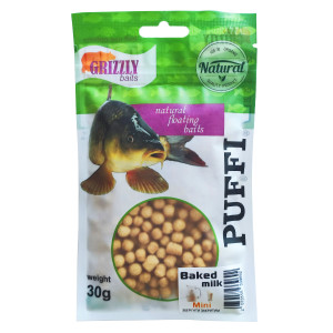 Воздушное тесто Grizzly baits Топлёное молоко mini 30g Воздушное тесто Grizzly baits Топлёное молоко mini 30g