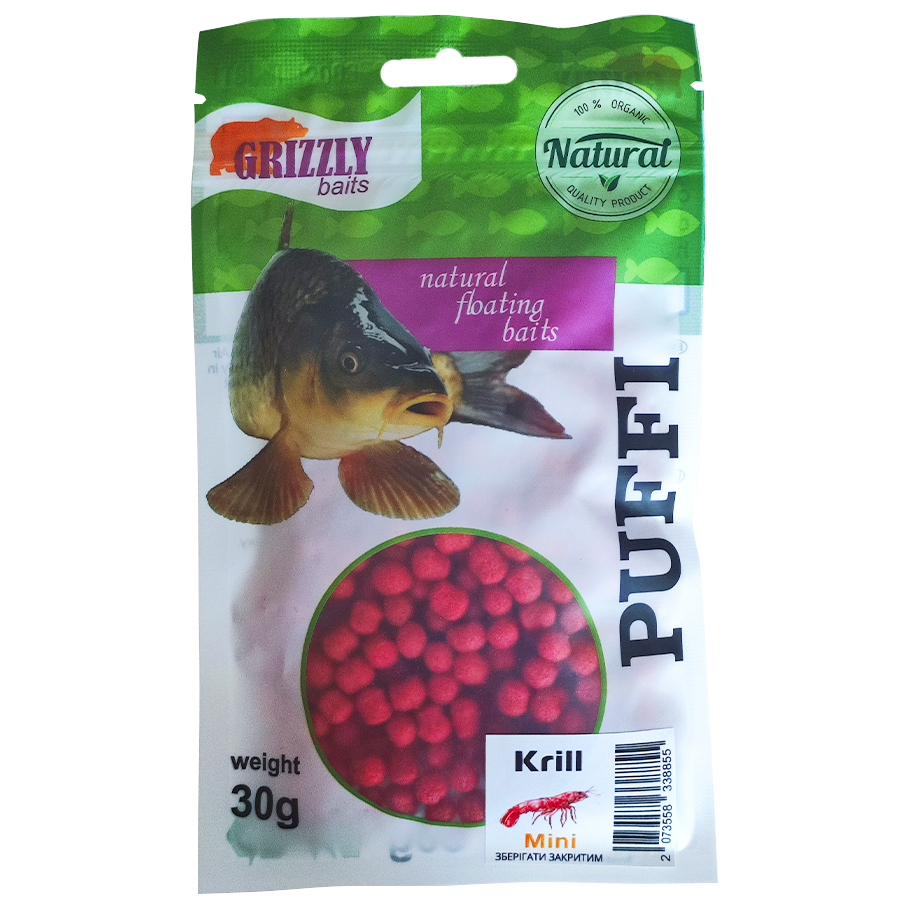 Повітряне тісто Grizzly baits Криль mini 30g