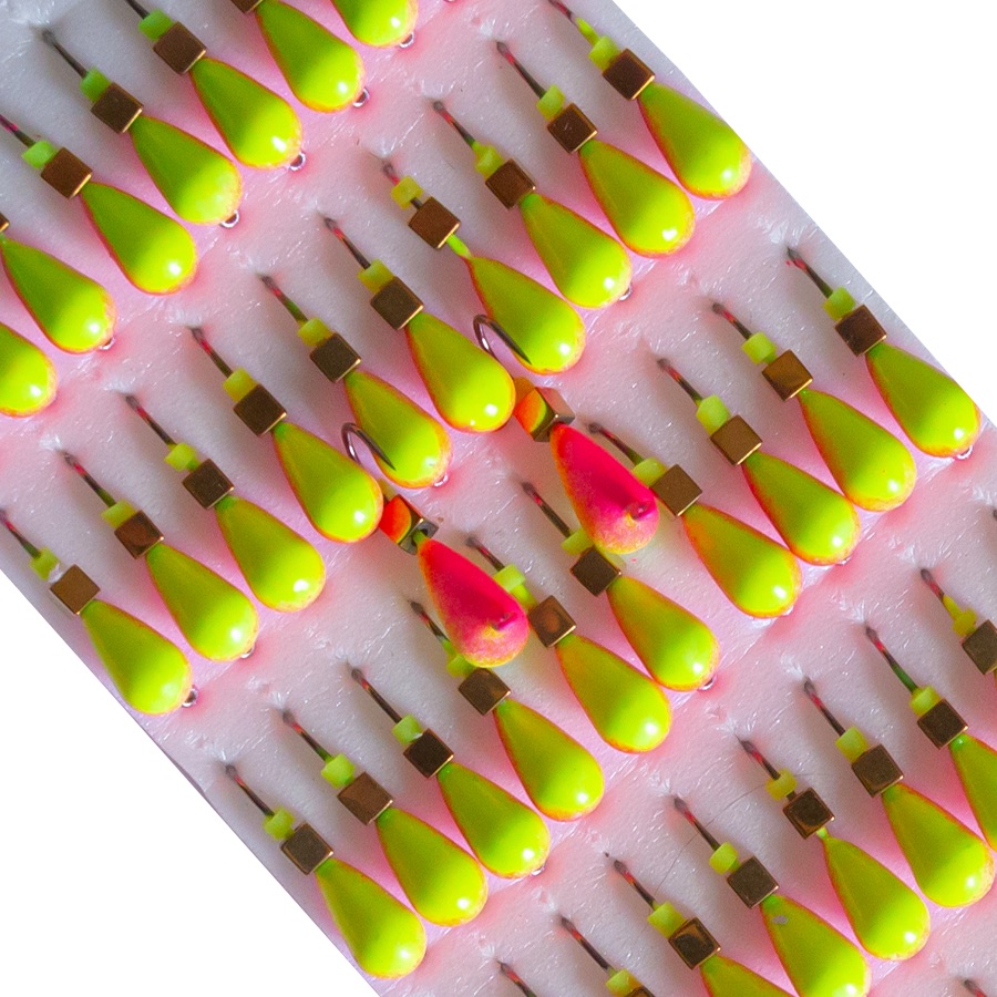 Мормышка вольфрамовая |265|Капля с кубиком Gold 1,00g Мормышка вольфрамовая |265|Капля с кубиком Gold 1,00g