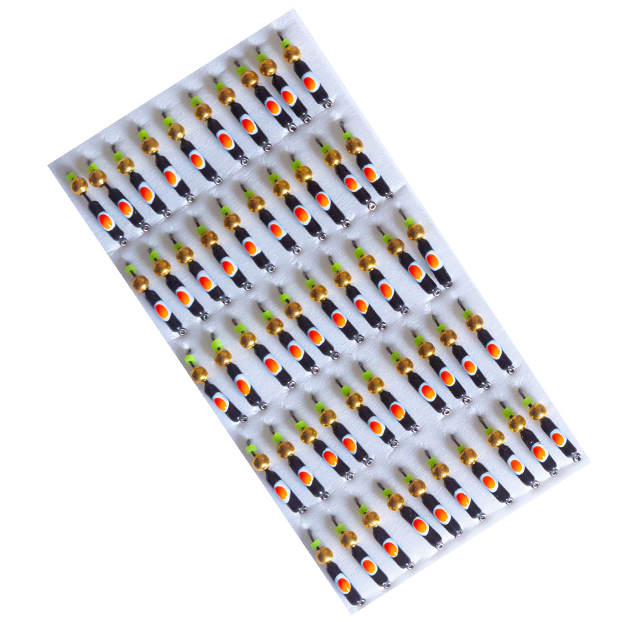 Мормишка вольфрамова |245| Стовпчик з латунною кулькою 0,50g